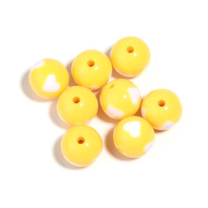 Yellow / 12mm * 2.8 holes 1g/one