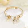 O1CN01DzzYJw2LDsXAZjBMf_2206398079659-0-cib Wholesale Sweet rhinestone heart-shaped bead stainless steel bracelet