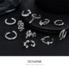 O1CN01E0Lxk42KdEsTrCMcS_2208490579579-0-cib Wholesale Unique Irregular Shape Zirconium New Ear Bone Clip Earrings