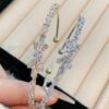 Wholesale Zircon Sparkling Bow Opening Adjustable Bracelet