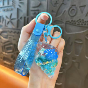 Blue - oil-filled sea creature conch