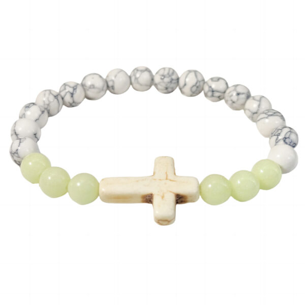 Wholesale Blue And White Couple Luminous Bracelet Turquoise Bracelet