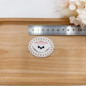 Cinnamon dog cloth sticker 1
