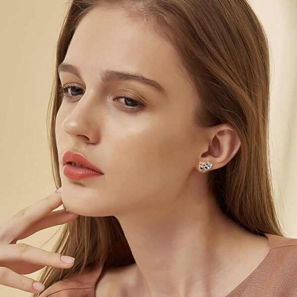 Wholesale Funny Crying Smiley Face Mask Expression Earrings