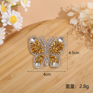 4 * 4.5cm gold