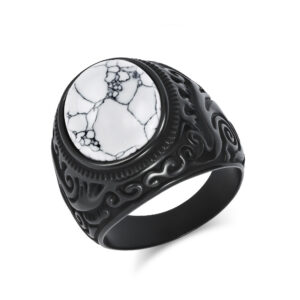 Black white turquoise / 9#