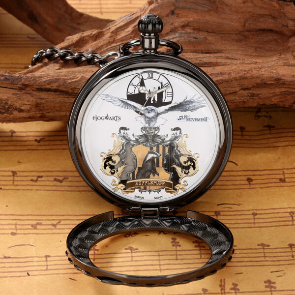 Wholesale Retro Creative Magic Eagle Snake Music Octave Box Pocket Watch