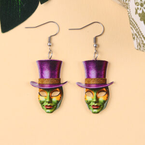 Purple hat mask