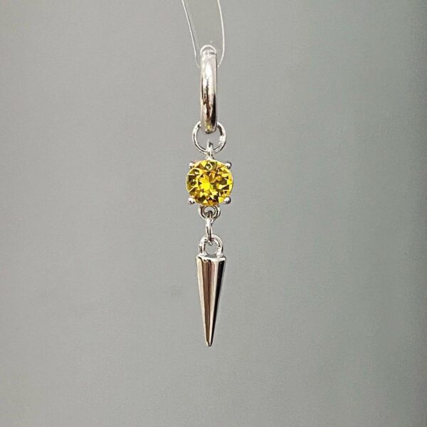 Wholesale Super Flash Cone Retro Punk Earrings