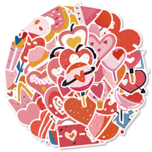 PMS086 Valentine's Day stickers 5-50pcs