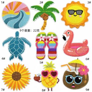Summer cloth patch set 9 pieces