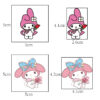 Wholesale Chilen's Rabbit Tattoo Sticker Cartoon Party Sticker OLY Exclusive