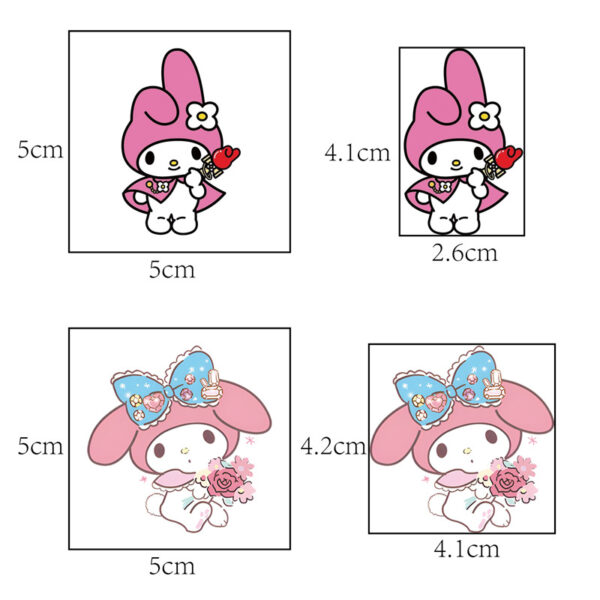 Wholesale Chilen's Rabbit Tattoo Sticker Cartoon Party Sticker OLY Exclusive