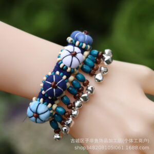 No. 14 details with beads and bells randomly