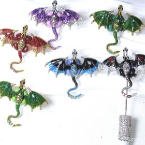 Wholesale Dragon Soft Clay Diamond Animal Accessories Beads