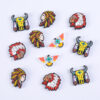 Wholesale 20pcs Cartoon Western Style Cow Head Silicone Beads