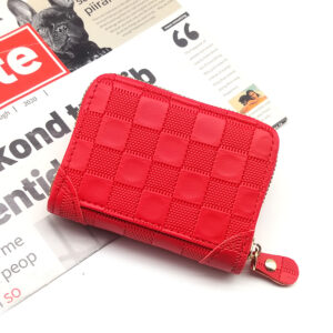 Checkerboard - bright red