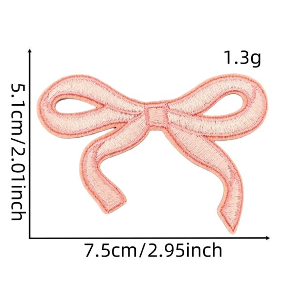 O1CN01EXFiu92DZOGSNN8es_3283688623-0-cib Wholesale Colorful and cute bow embroidery DIY Patches