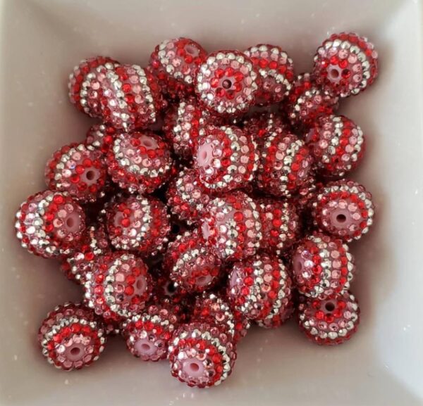 O1CN01EYXT7k1QEr86b489Q__2201245431945-0-cib Wholesale of 10pcs 20MM Resin Diamond Beads for Valentine's Day