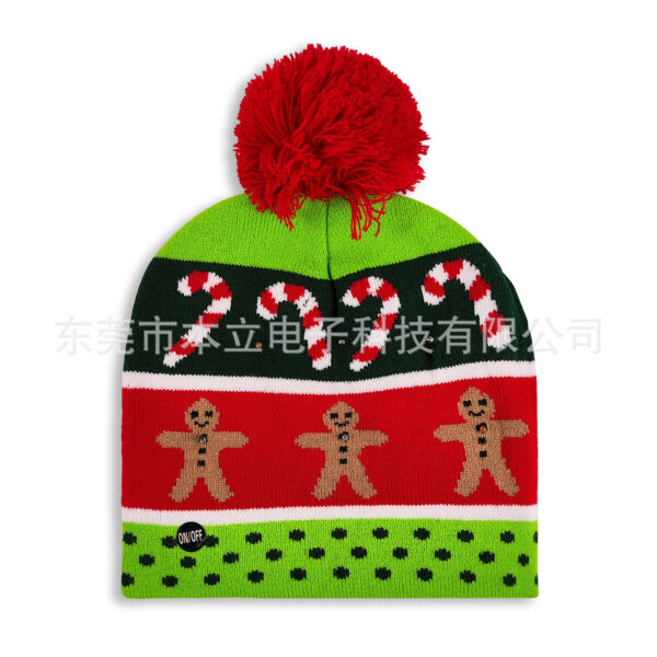 O1CN01EYYorr1yIFJHKu4HJ_2215831496555-0-cib Wholesale Winter Knitted Hat Christmas Party Led Light Hat special