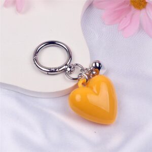 Big yellow heart + small heart + circle