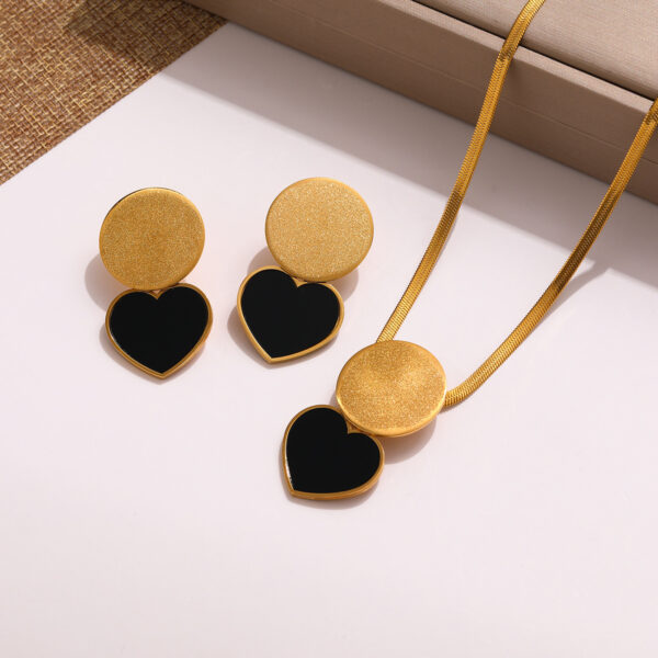 Wholesale Stainless Steel Jewelry Set for Women Necklace and Earrings