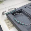 O1CN01Eb47zg2DriAl5uGeO_2215705608663-0-cib Wholesale Western style circle cross Fried Dough Twists shaped turquoise bracelet