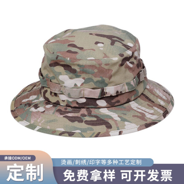 Wholesale Outdoor Camping Camouflage Hat Fishing Bucket Hat Travel Fisherman Hat Boonie Hat Unisex Sun Hat Amazon