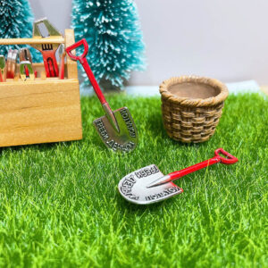 Wholesale Miniature Shovel Mini Gardening Tool Dollhouse Doll Accessories