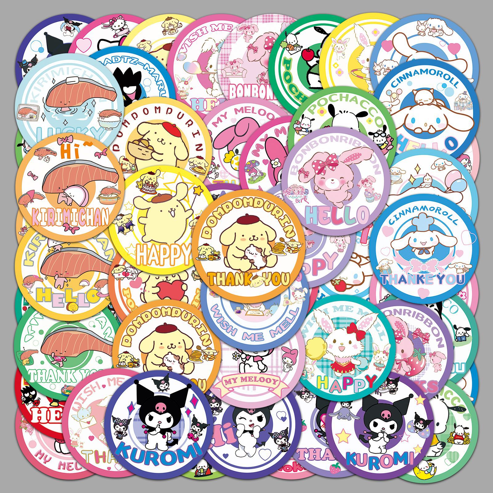 Wholesale stickers cartoon cute waterproof stickers
