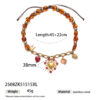 Wholesale Colorful flower love Alex string necklace