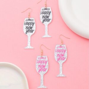 O1CN01EjhgC62D9HiVIRVmU_2216733868566-0-cib Wholesale Letter glitter wine glass bling earrings