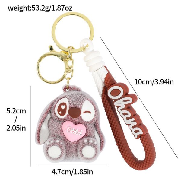 Wholesale Creative Cute Silicone Cartoon Keychains OLY Exclusive