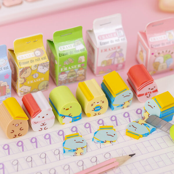 Wholesale Cute Tuanzi Blind Box Eraser School Supplies