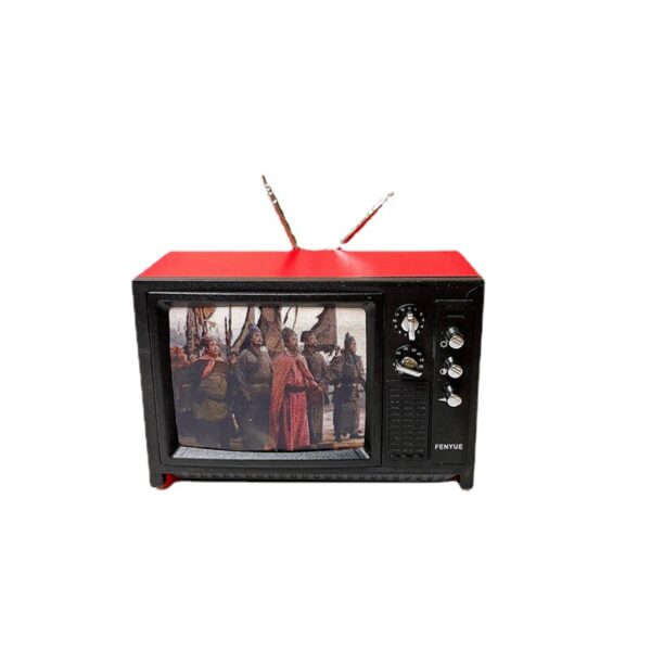 Wholesale Simulation Nostalgic Miniature TV Doll Accessories