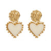 O1CN01ExYH4Z2LDsYOJNkps_2206398079659-0-cib Wholesale Vintage resin heart-shaped pendant earrings
