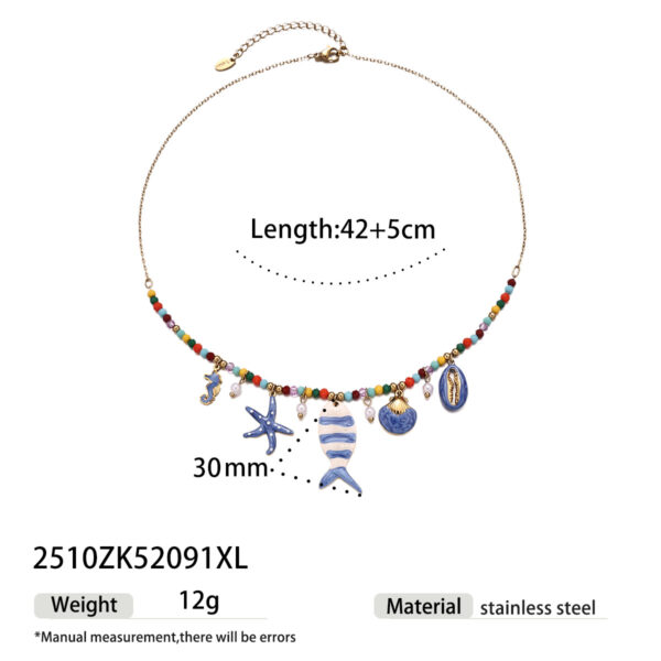 Wholesale Stainless Steel Necklace Light Luxury Niche Necklace