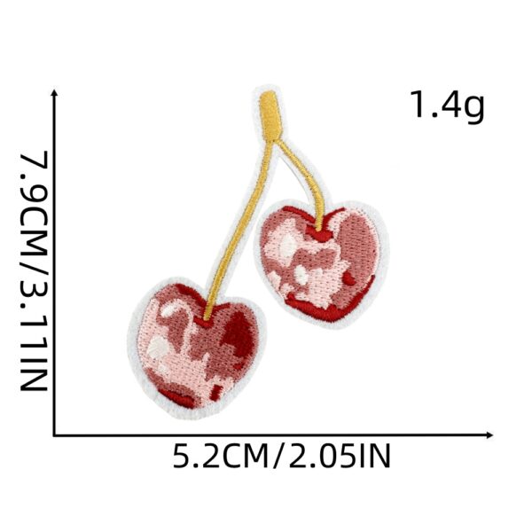 Wholesale Cartoon Pink Heart Cloth Patch Red Lip DIY Patches