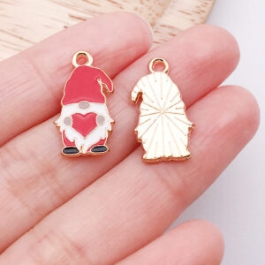 1 red oil dripping love dwarf 20x11x1mm-1g-25182