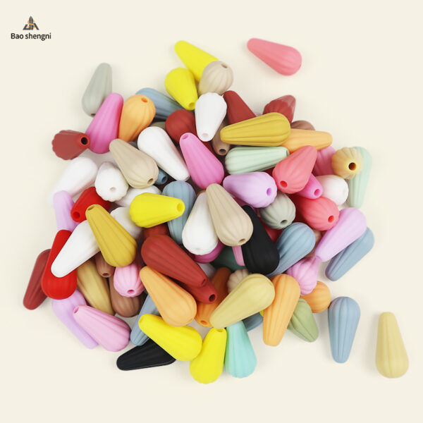 O1CN01F27WjU1RqhXu1MpTO_2869292163-0-cib Wholesale 10PCS 22mm Monochrome DIY Accessories Silicone Beads