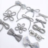 Wholesale Hot melt adhesive bow tie for rhinestones DIY Patches