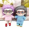 Wholesale 17cm doll with 6.5cm transparent glasses