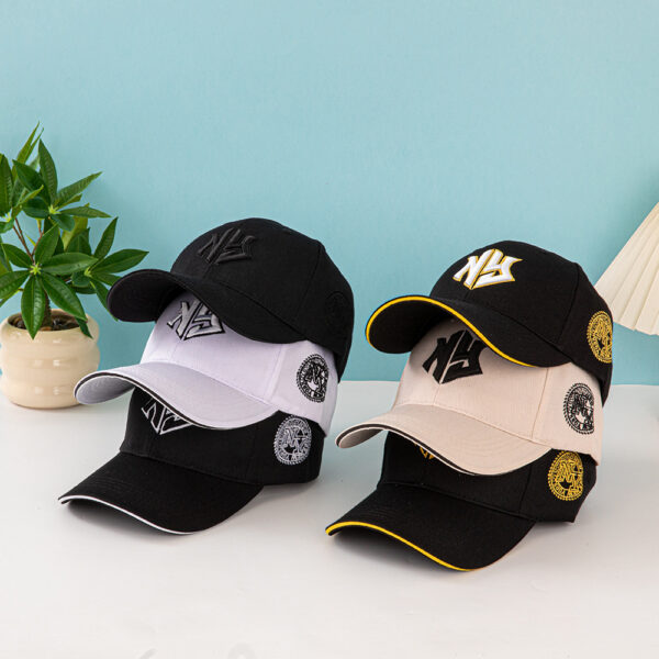 O1CN01F6Gshx1rN6BUiI0S4_2216958755618-0-cib Wholesale Letter circular badge outdoor sun shading embroidered baseball cap