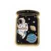 Wholesale Cartoon Space Astronaut Series Message-in-a-bottle Shaped Brooch