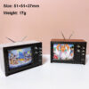 Wholesale Simulation Nostalgic Miniature TV Doll Accessories