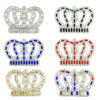 Wholesale Colorful Crown Diamond Embroidery DIY Patches