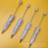 Wholesale Tulip Theme Full Diamond DIY Fancy Beadable Pens