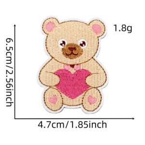 Pink couple cloth sticker 7#