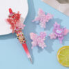 Wholesale 10pcs cartoon bead pen butterfly loose beads accessories