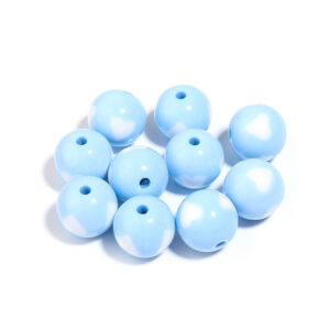Light blue / 12mm * 2.8 holes 1g/one